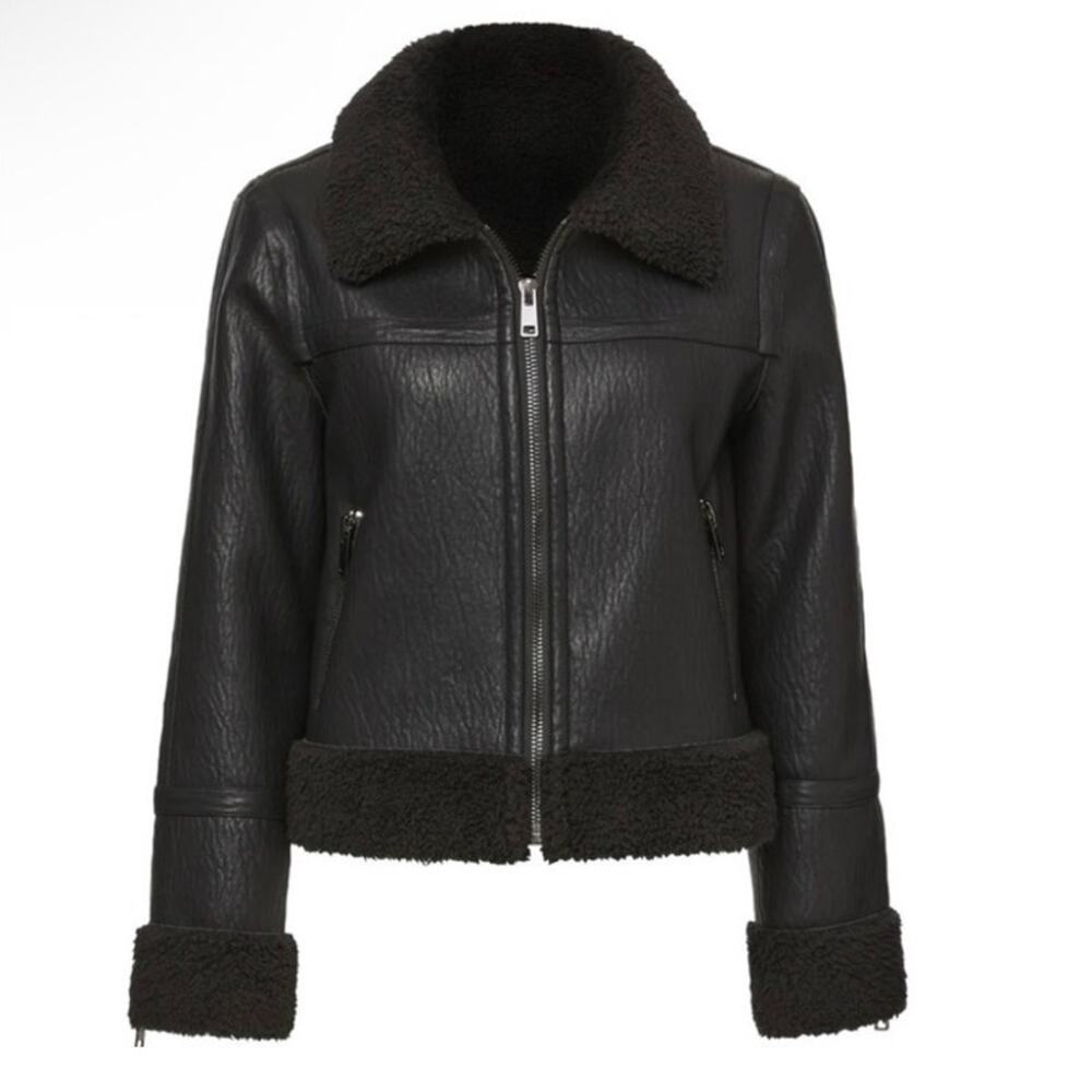 Unreal Fur Berlin Cropped Jacket black size XL